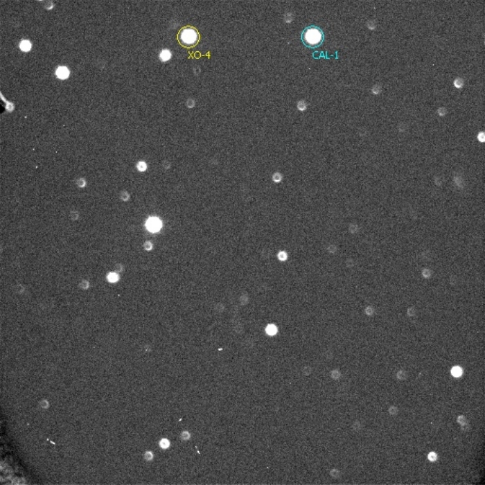 チャート - XO-4, JD 2455921.34694