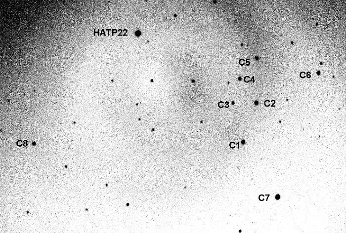 チャート - HAT-P-22, JD 2455935.55846