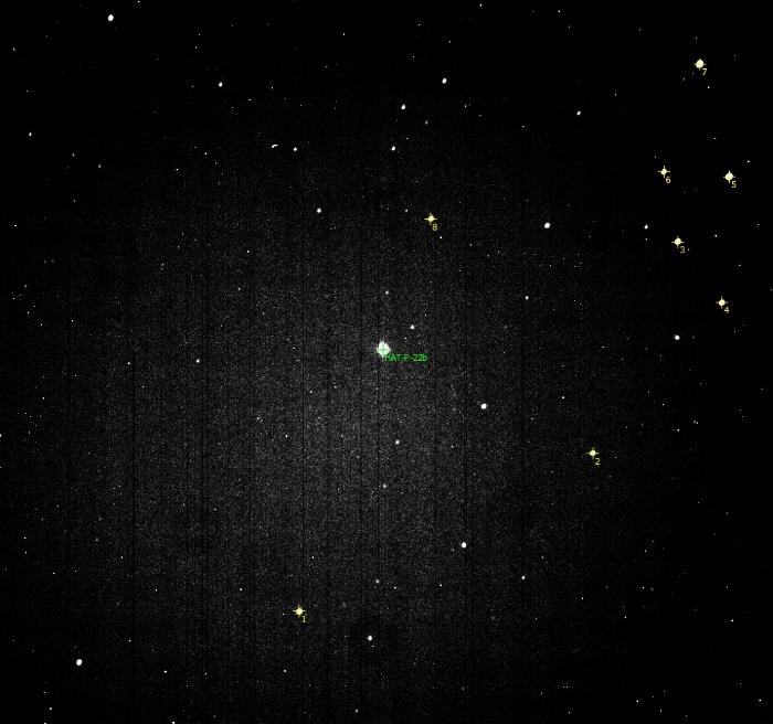 チャート - HAT-P-22, JD 2456022.29446