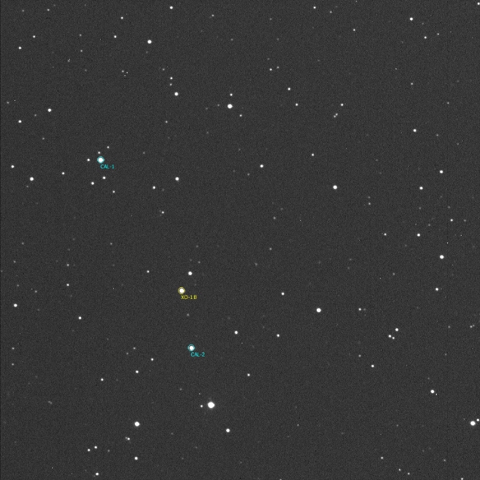 チャート - XO-1, JD 2456063.32830