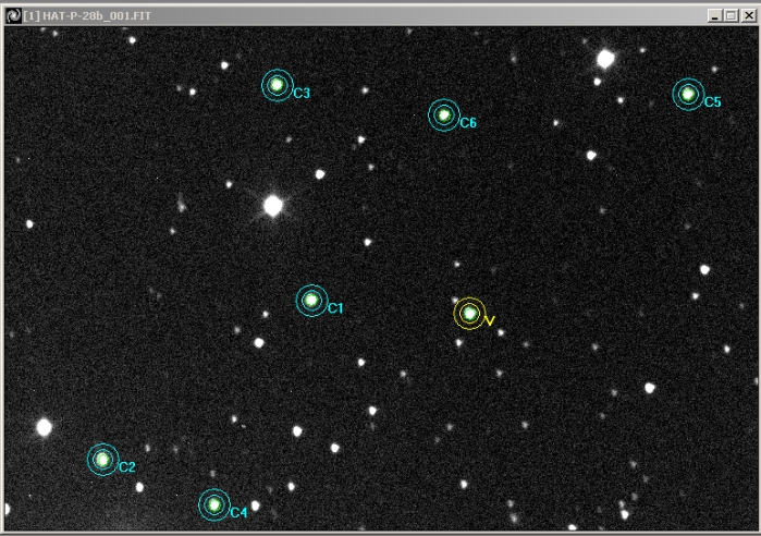 チャート - HAT-P-28, JD 2456205.64711