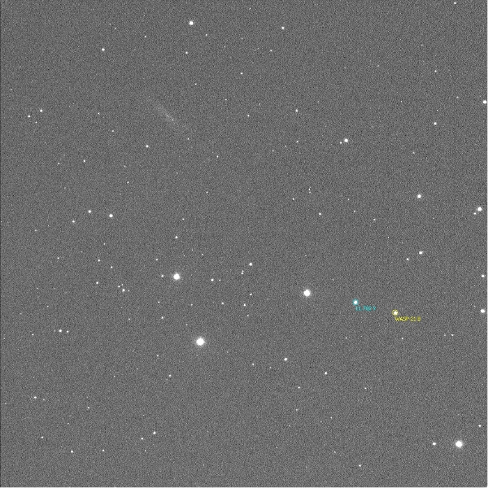 チャート - WASP-21, JD 2456545.41131