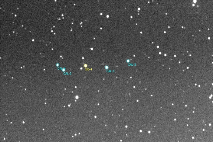 チャート - XO-4, JD 2456651.52769