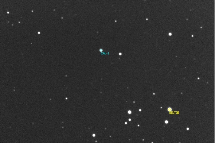 チャート - KELT-3, JD 2456715.43179