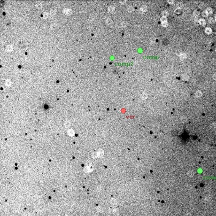 チャート - WASP-56, JD 2456746.47279