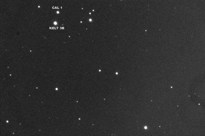 チャート - KELT-3, JD 2457072.30923