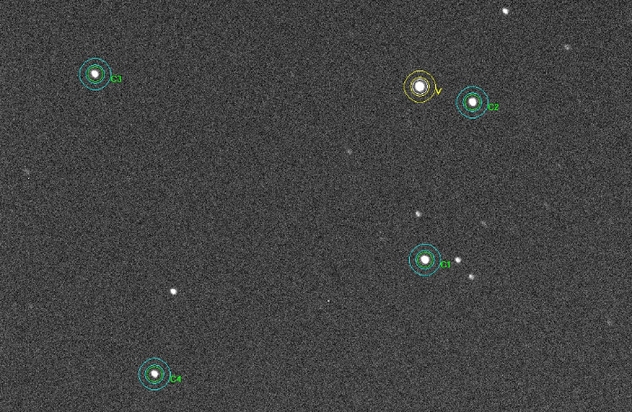 チャート - KELT-3, JD 2457080.47432