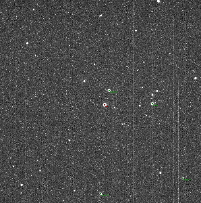 チャート - KELT-3, JD 2457126.34484