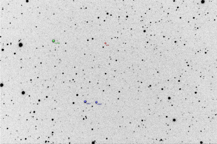 チャート - V2240 Cyg, JD 2455798.33919