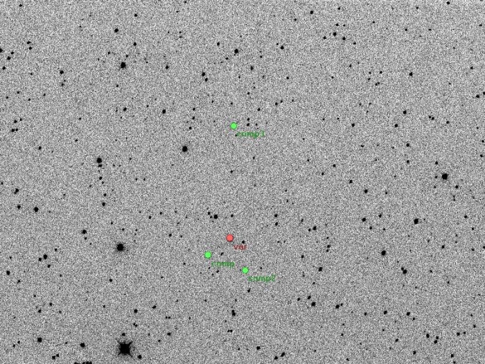 チャート - WASP-84, JD 2457445.24110