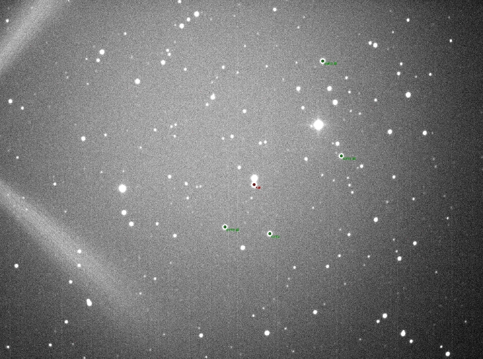 チャート - WASP-104, JD 2457473.31514