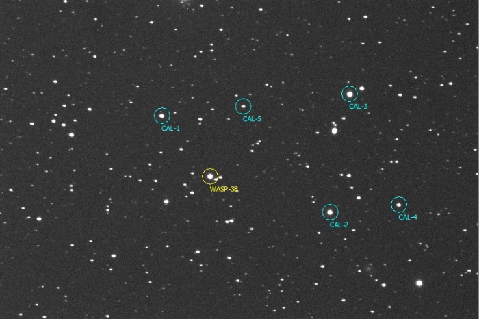 チャート - WASP-3, JD 2457547.45879