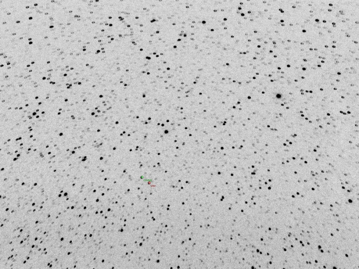 チャート - CoRoT-2, JD 2457608.40483