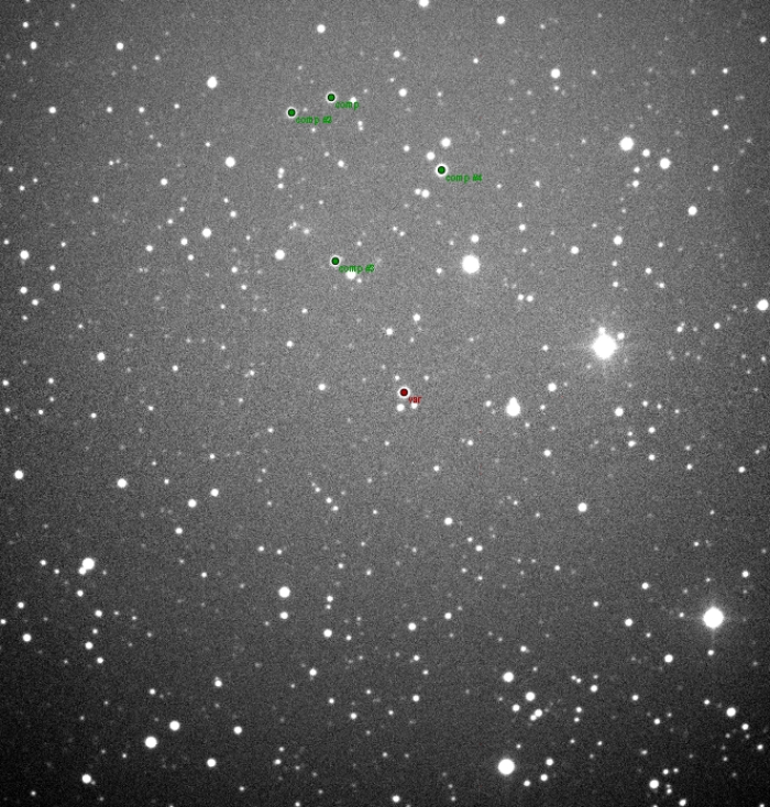 チャート - WASP-93, JD 2457735.39979