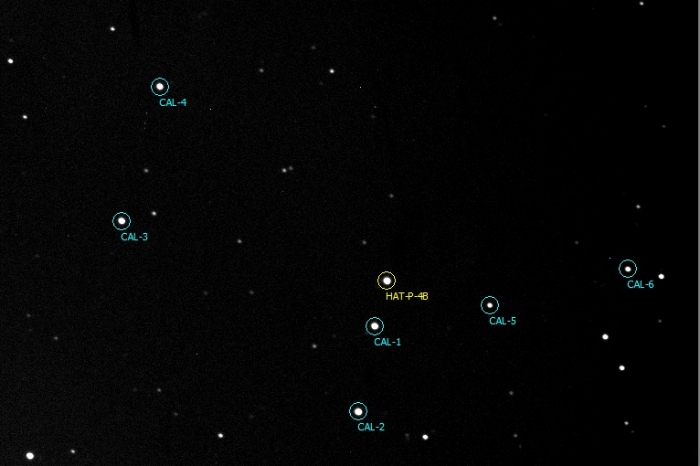 チャート - HAT-P-4, JD 2457855.45344