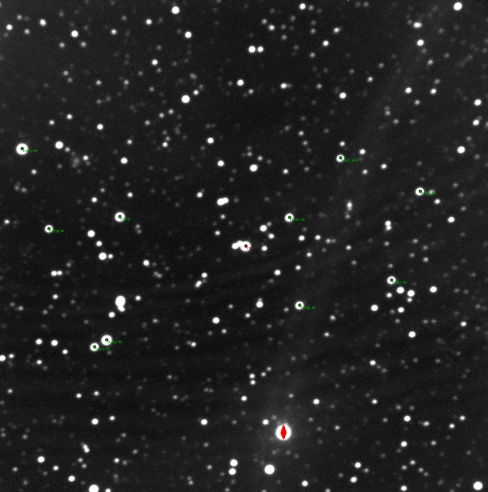 チャート - WASP-3, JD 2457898.38922