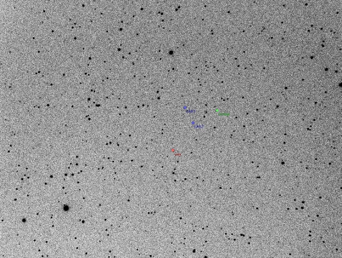 チャート - CzeV257, JD 2455796.35860