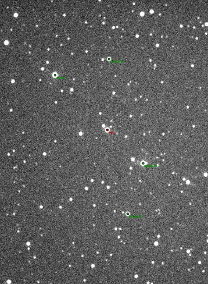 チャート - XO-6, JD 2458162.36405