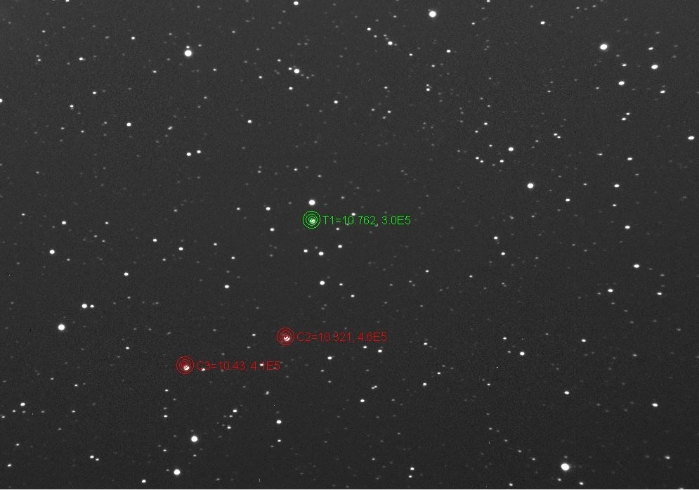 チャート - HAT-P-56, JD 2458166.65100