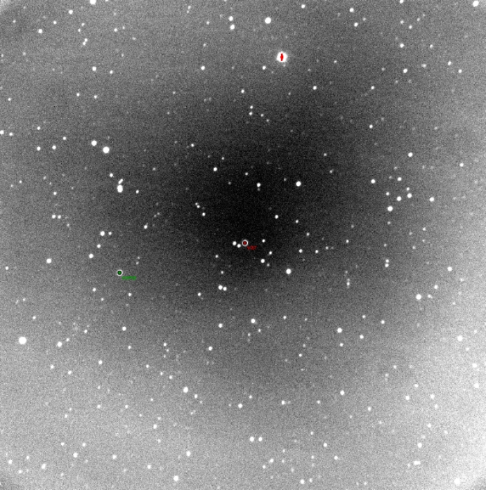 チャート - WASP-3, JD 2458356.40606