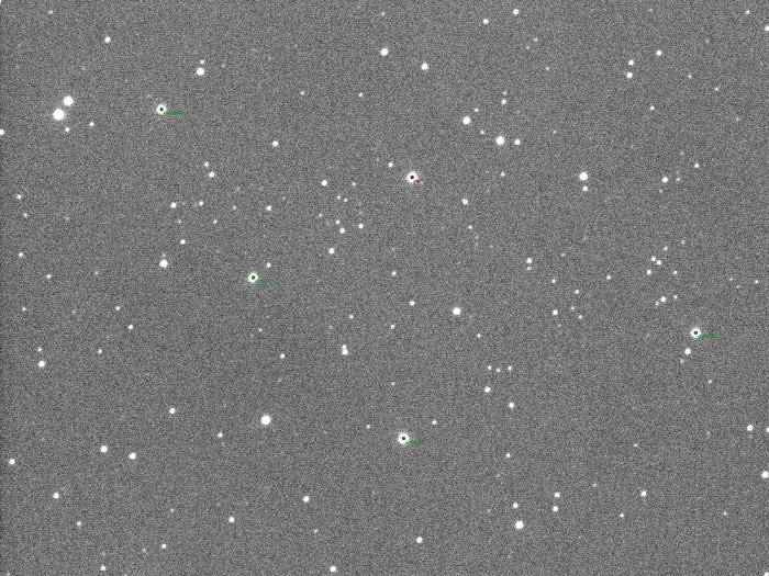 チャート - KELT-1, JD 2458356.43972