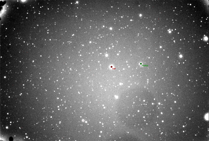 チャート - WASP-33, JD 2458370.48210