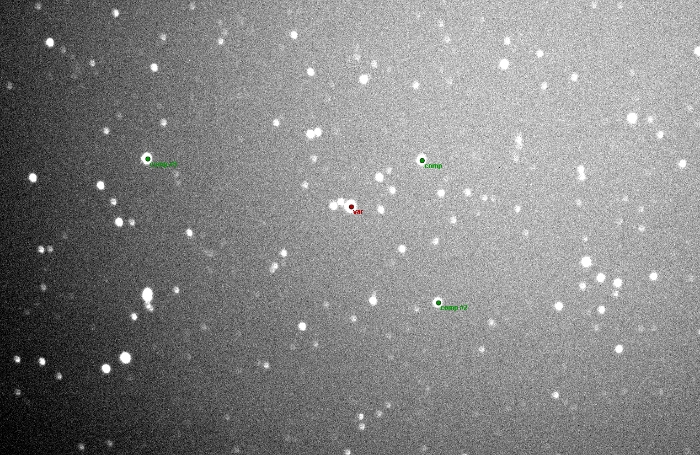 チャート - WASP-3, JD 2458382.27439