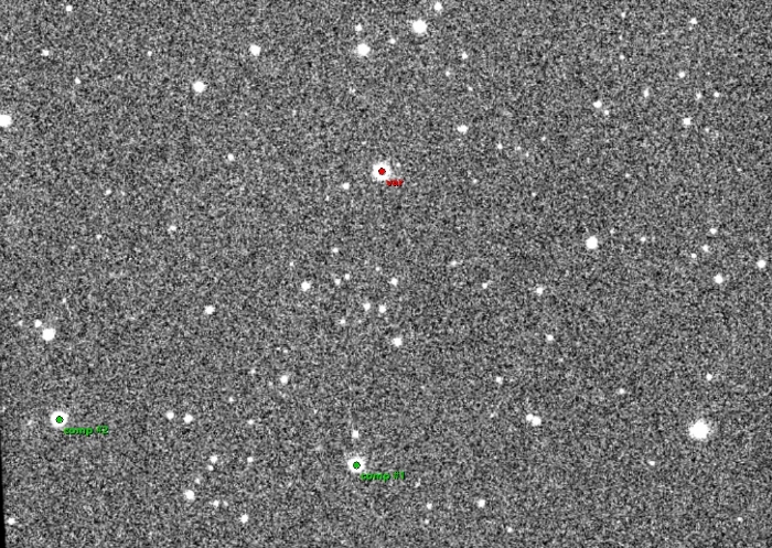 チャート - KELT-1, JD 2458383.29596