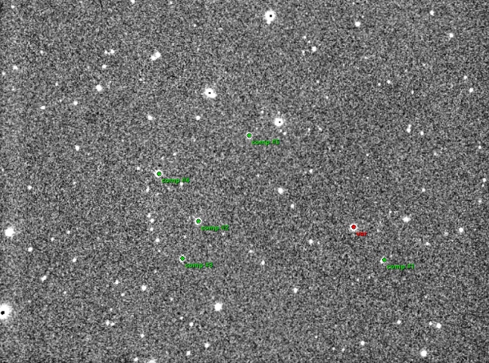 チャート - WASP-10, JD 2458381.44143