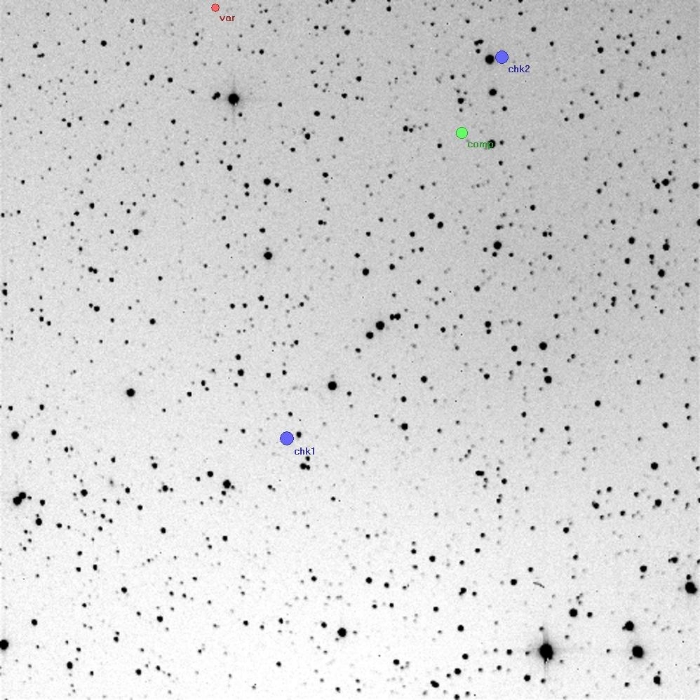 チャート - CzeV269, JD 2455808.31397