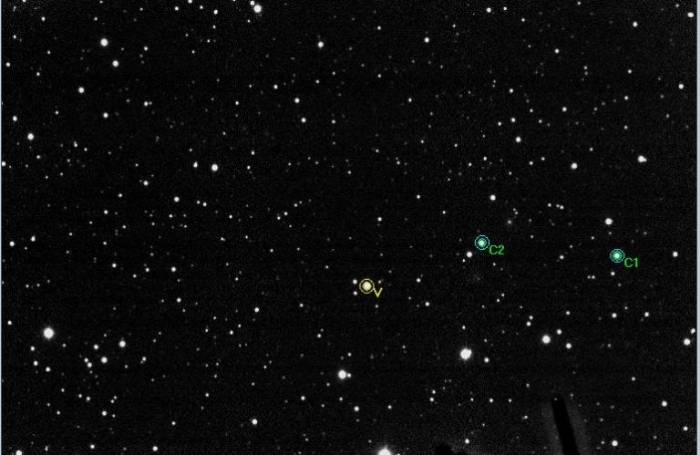 チャート - WASP-93, JD 2458443.13319