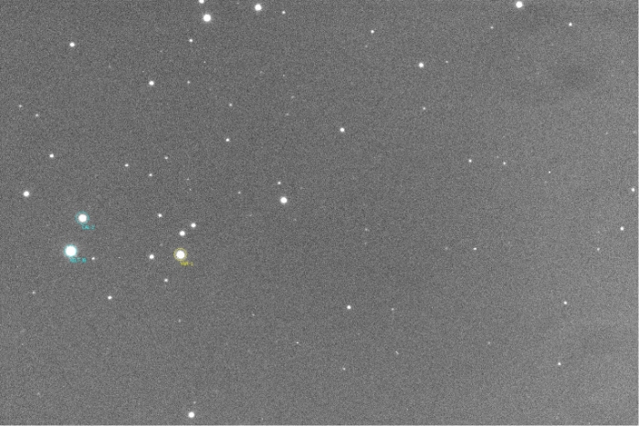 チャート - KELT-3, JD 2458567.31200