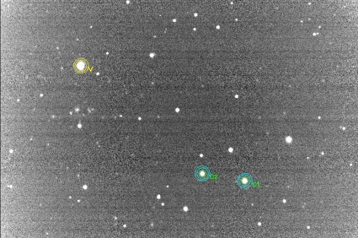 チャート - HAT-P-22, JD 2458579.25242