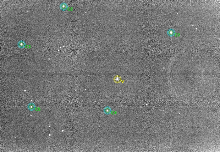 チャート - HAT-P-3, JD 2458597.29574