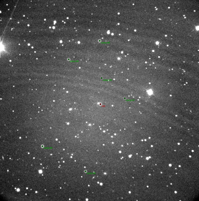 チャート - WASP-92, JD 2458662.44735