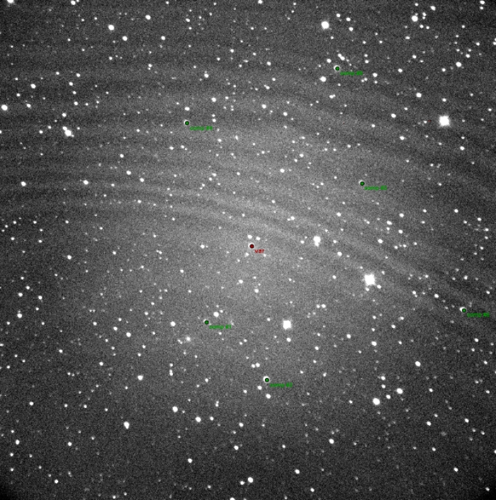 チャート - WASP-93, JD 2458664.48642