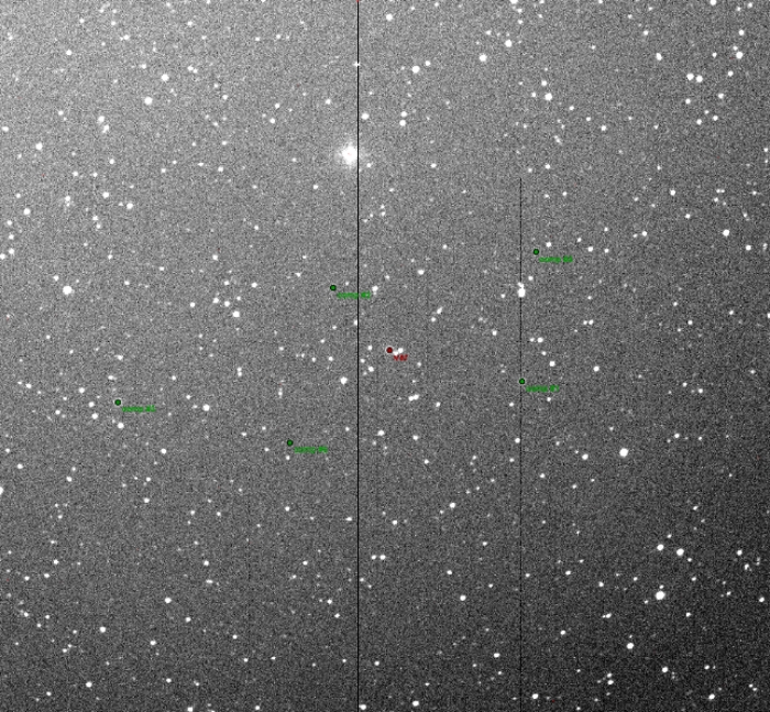 チャート - WASP-3, JD 2458670.36427