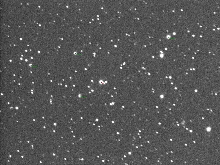 チャート - WASP-3, JD 2458670.36736