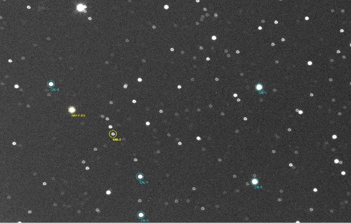 チャート - HAT-P-8, JD 2458704.44965