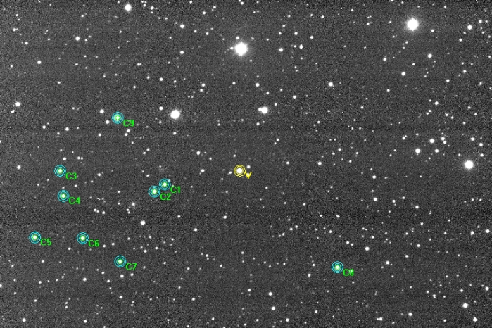 チャート - WASP-93, JD 2458746.45171