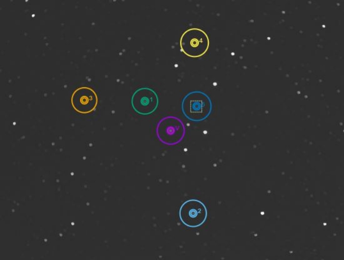 チャート - WASP-93, JD 2458768.28191