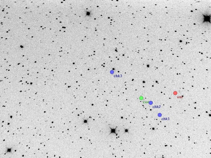 チャート - WASP-10, JD 2458783.23022