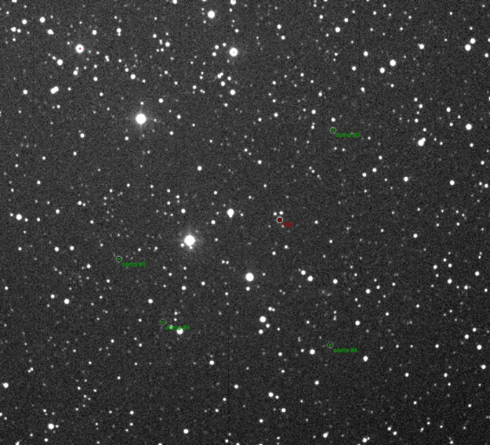 チャート - WASP-93, JD 2458820.21250