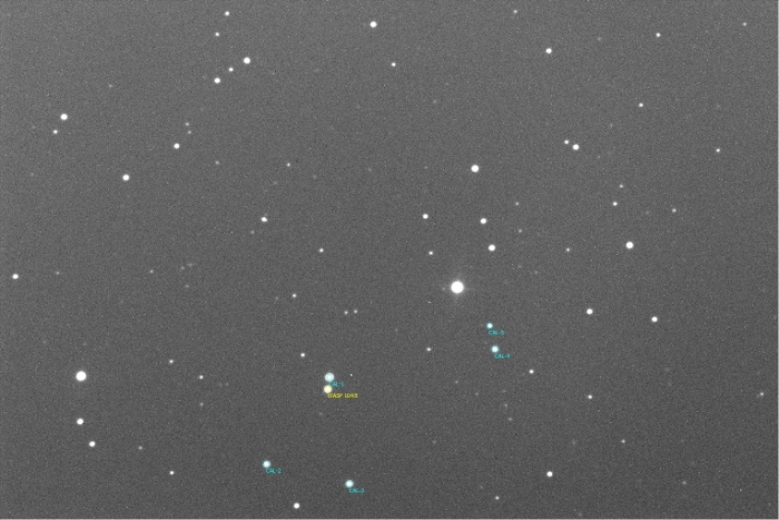 チャート - WASP-104, JD 2458842.54012