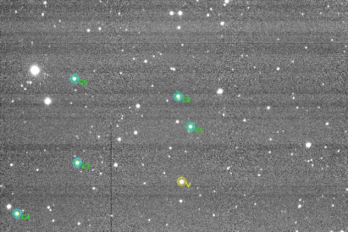 チャート - WASP-10, JD 2458873.15042