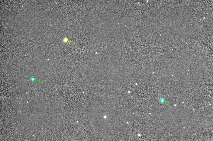 チャート - WASP-14, JD 2458908.38316