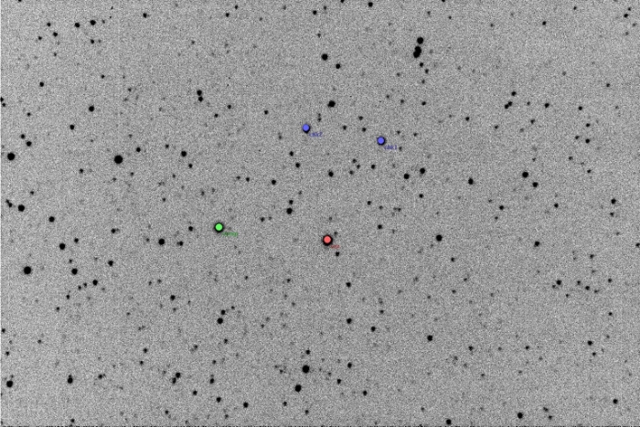 チャート - V0785 Cas, JD 2455819.25807