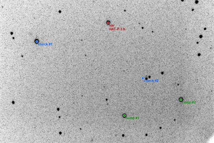 チャート - HAT-P-3, JD 2458942.32668