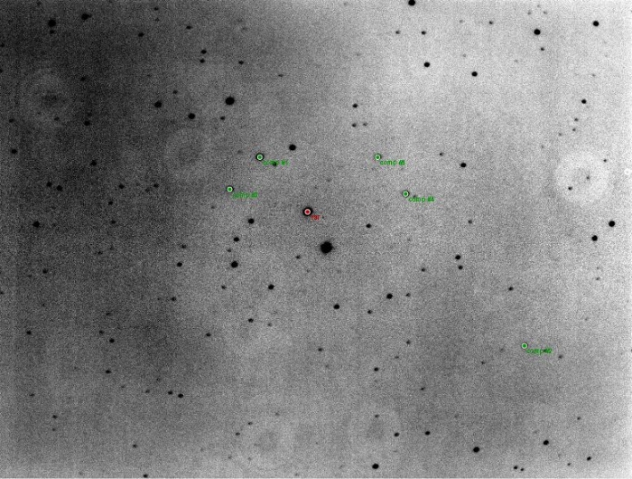 チャート - HAT-P-56, JD 2458945.29545