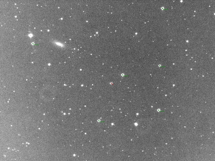 チャート - WASP-110, JD 2459007.71742